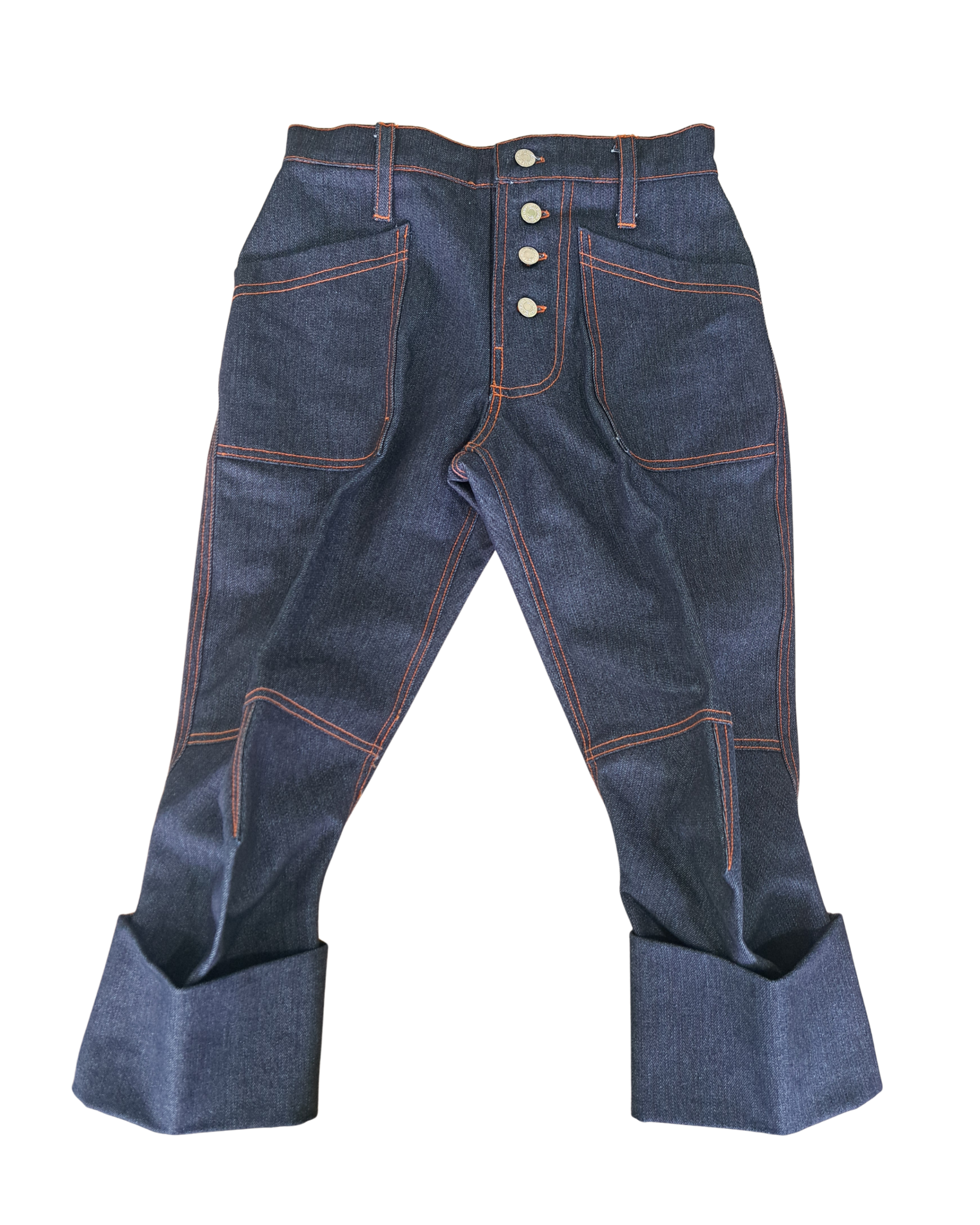 CASEY DENIM CROPPED PANTS