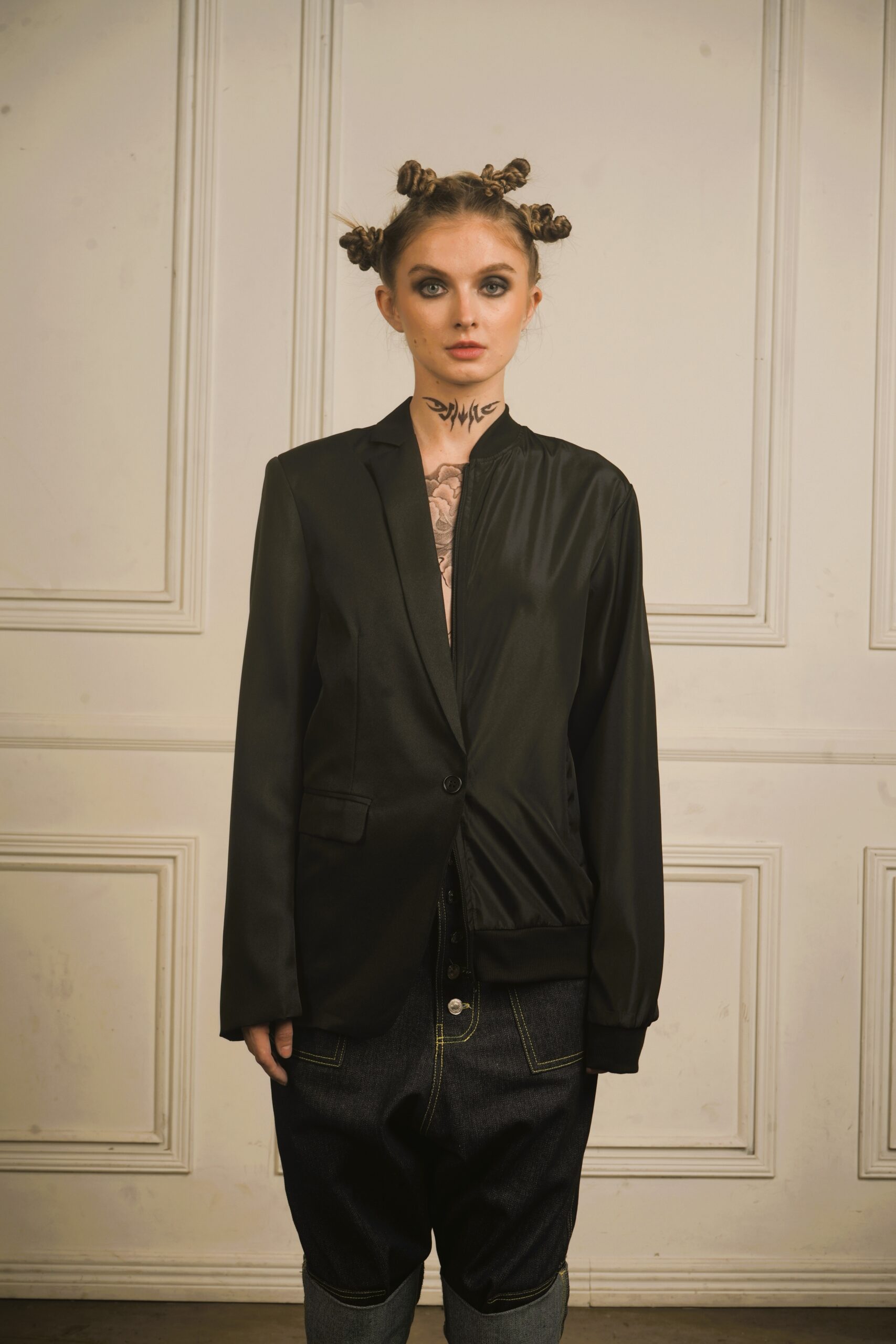 DECONSTRUCTED HYBRID BLAZER/LEFT BLAZER - Image 4