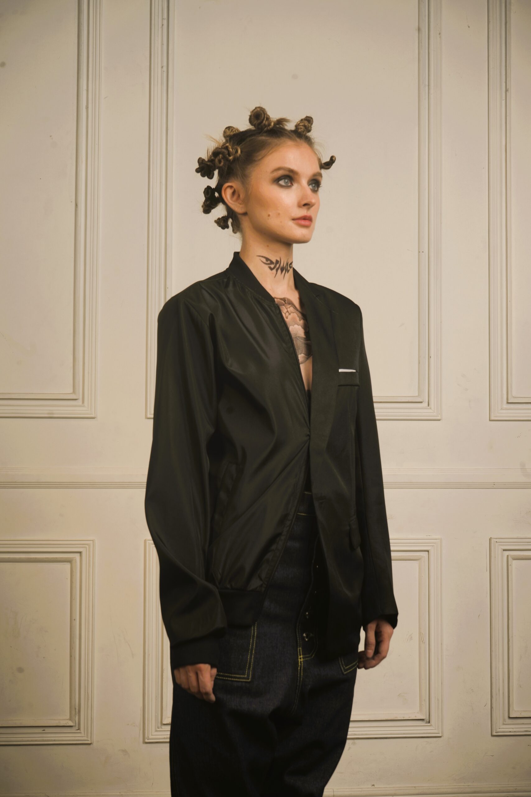 DECONSTRUCTED HYBRID BLAZER/LEFT BOMBER - Image 3